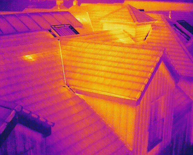 Thermal Imaging Roof Survey Image Newbury